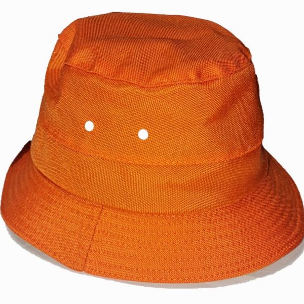 GORRO DE LONA ENGRASADA NARANJA