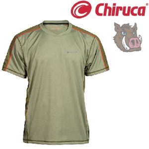 Camiseta de caza chiruca verde