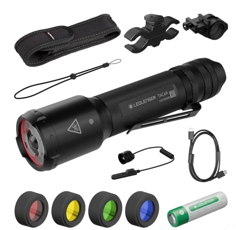 LINTERNA LED LENSER TAC7R 3200lm